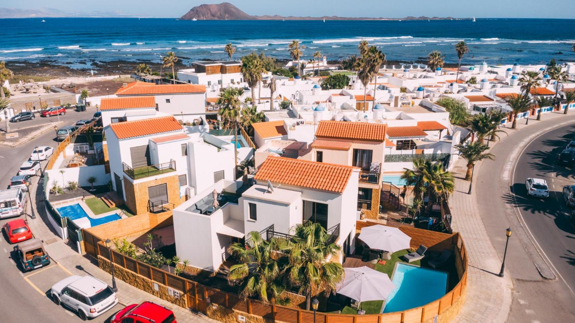 Paradise Beach House: Piscina Privada, Playa 100M Коральео Экстерьер фото